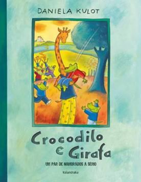 Crocodilo e girafa - Um par de namorados a sério