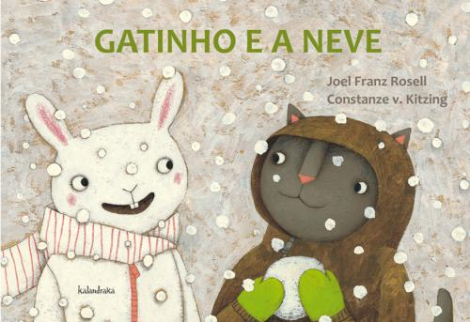 Gatinho e a neve