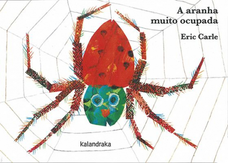 A aranha muito ocupada(cartonada)